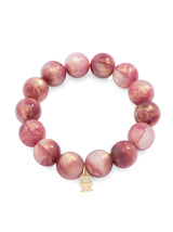 Chunky Iridescent Beaded Bracelet - Assorted Colors