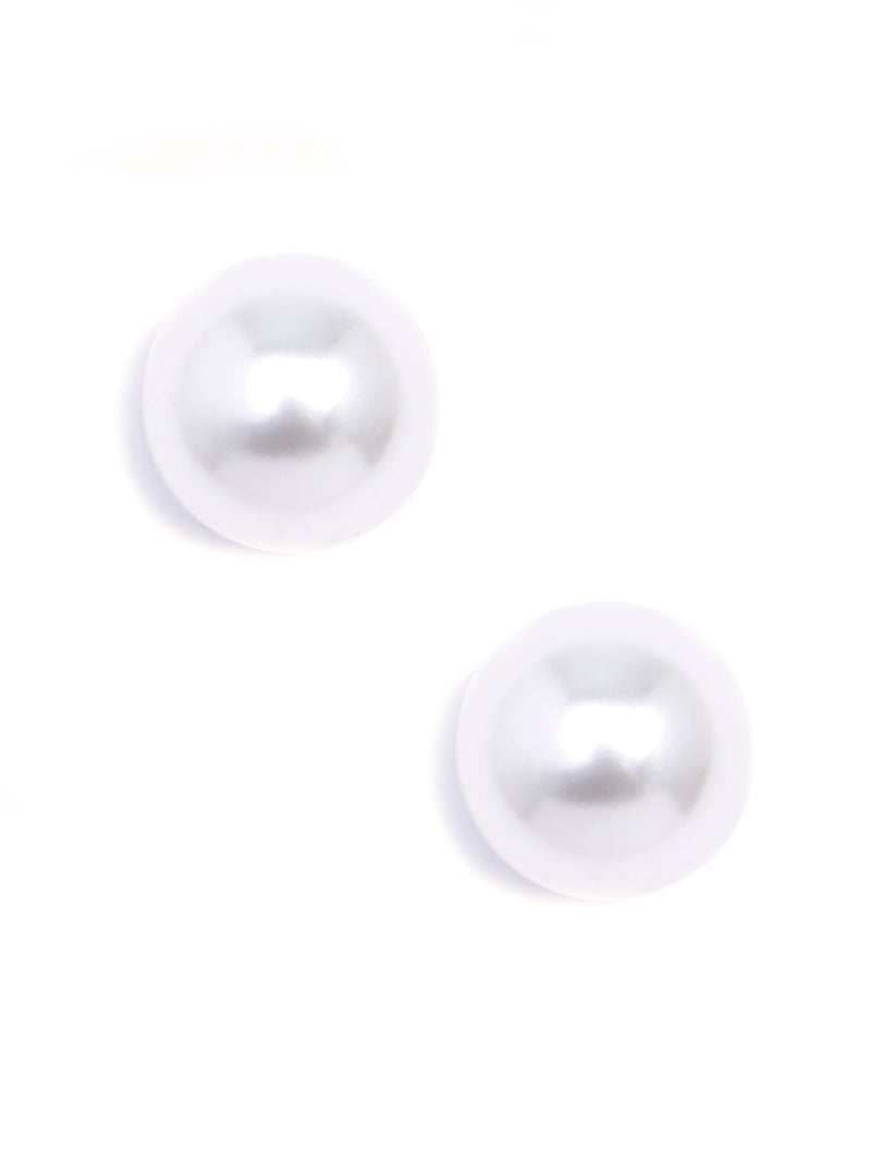 Collar Necklace with Oversized Pearl