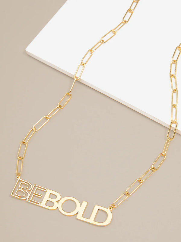 BE BOLD Link Necklace