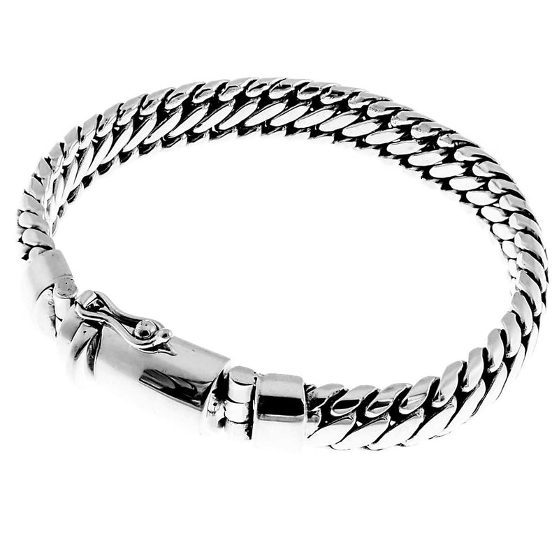 Italian Sterling Silver Thin Snake Chain 8.5