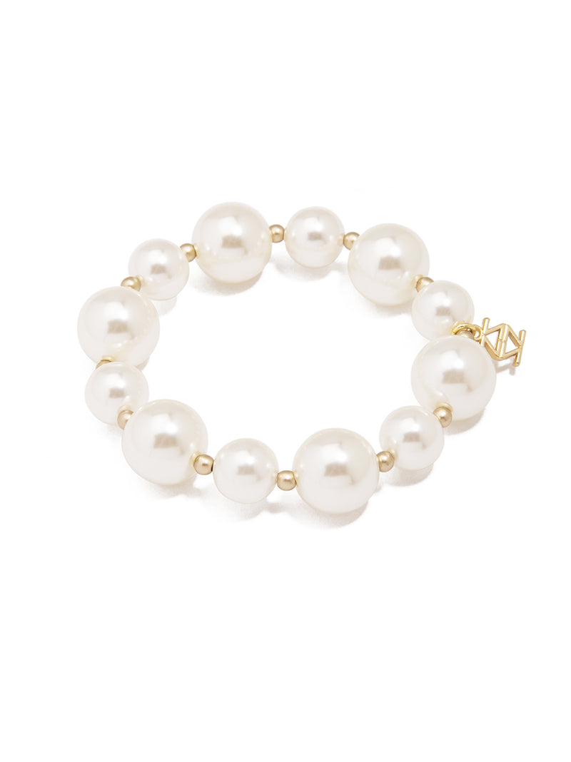 Mixed Pearl Stretch Bracelet